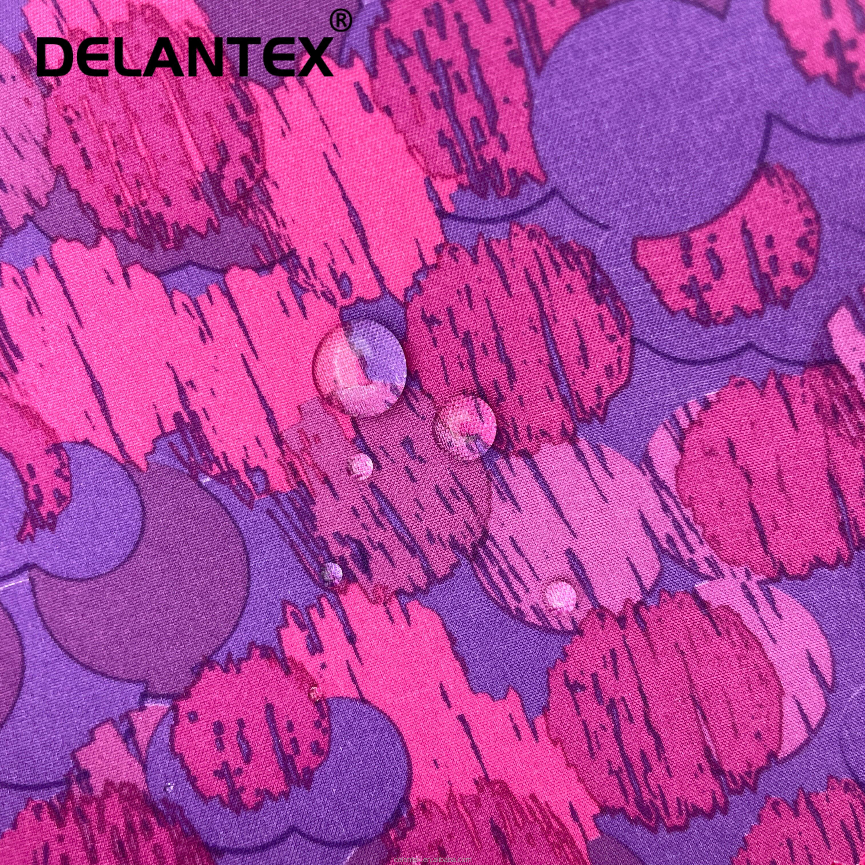 Water Proofing Printed Softshell Bonded Terry Fabric for Winter Outdoor Jacket