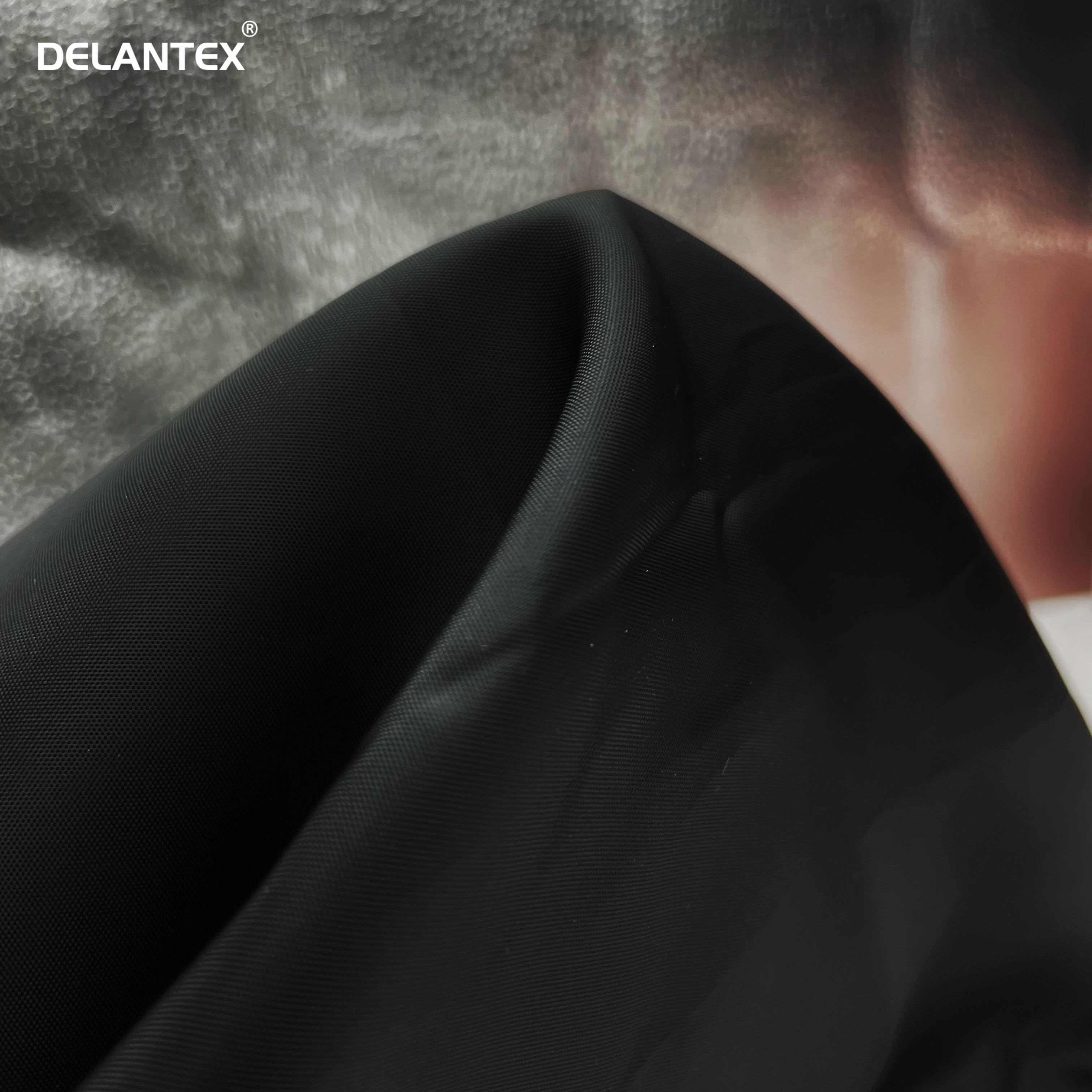 Delantex Soft Hand Feel 190t Polyester Taffeta Fabric for Lining