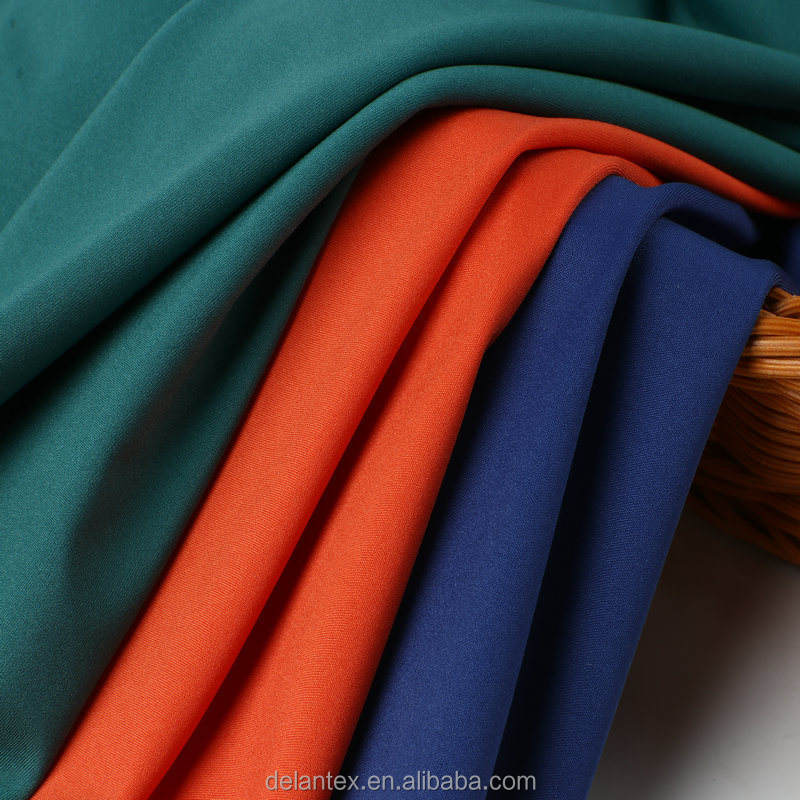 Delantex 87%Nylon 13%Spandex Sport Wear Fabric Wicking Breathable Tops T-Shirt Fabric