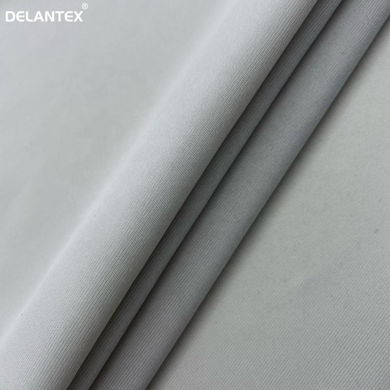 Delantex 86%polyester 14%spandex Soft Polyester Spandex 4 Way Stretch Yoga Fabric Women's Sports Manufacture Knitting