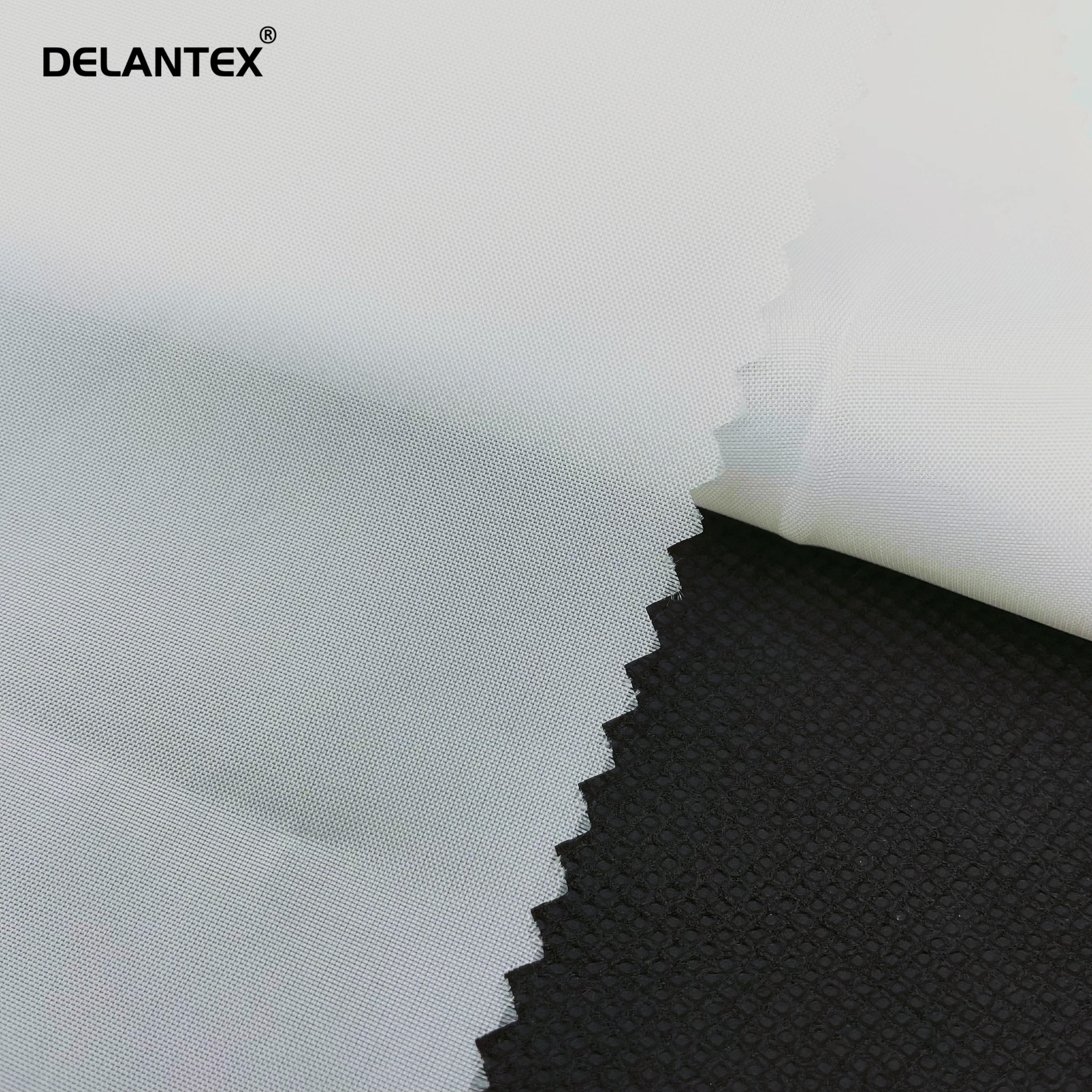 Delantex Woven Lining Microfiber Fabric 100% Polyester Taffeta Twill 210T Taffeta Fabric for Garment