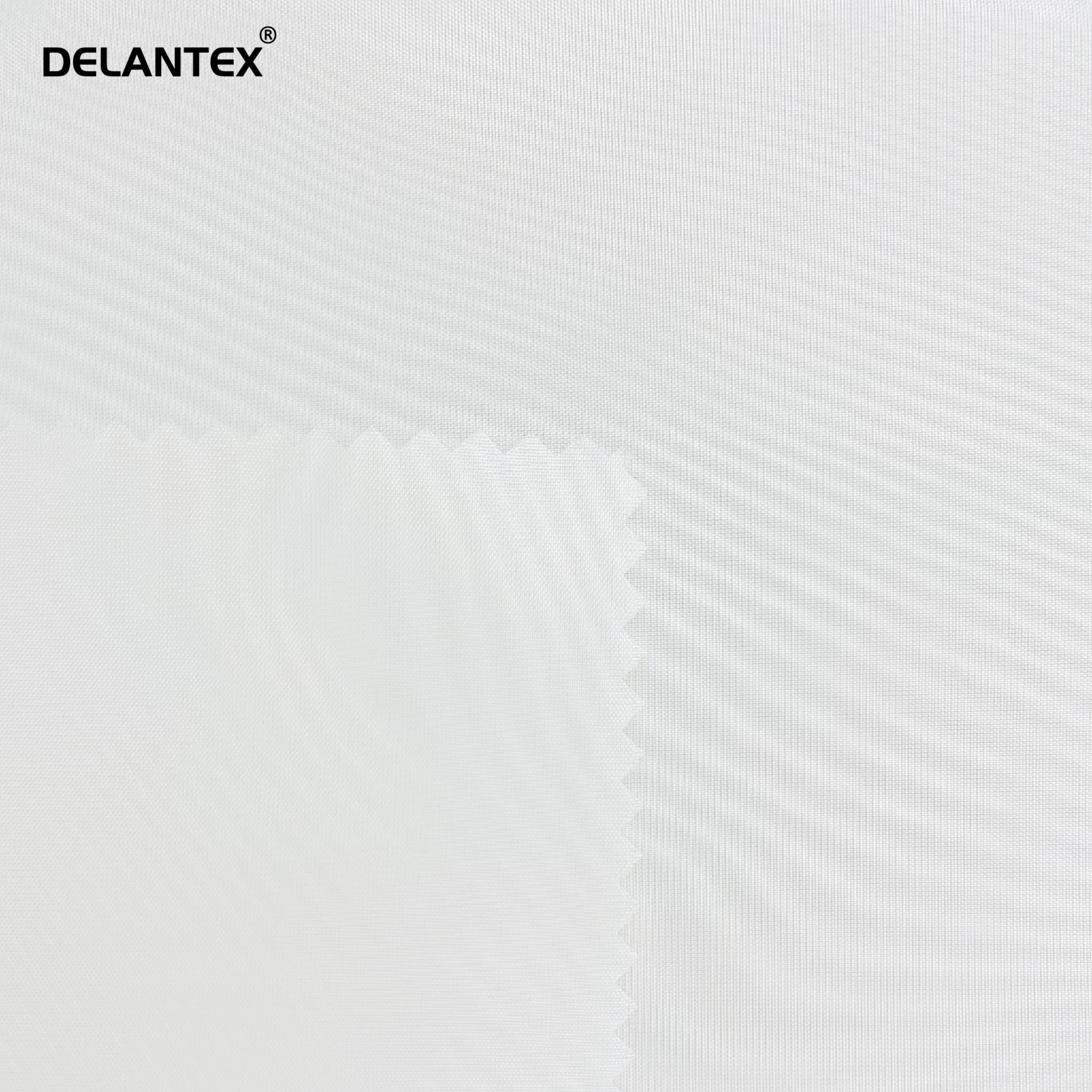 Delantex Woven Lining Microfiber Fabric 100% Polyester Taffeta Twill 210T Taffeta Fabric for Garment