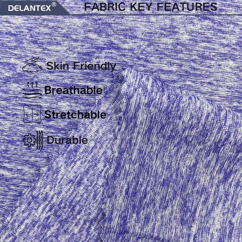 Delantex High Quality Quick Dry Cation Yoga Fabric 165cm 195gsm