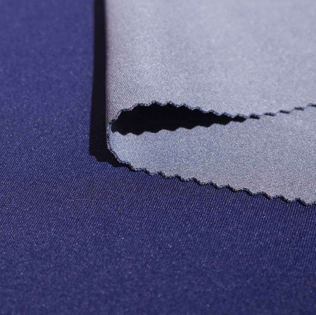 Delantex Wholesale Knit scuba Fabric Polyester Spandex 220GSM Stretch scuba Crepe Dress Knitting scuba Fabric