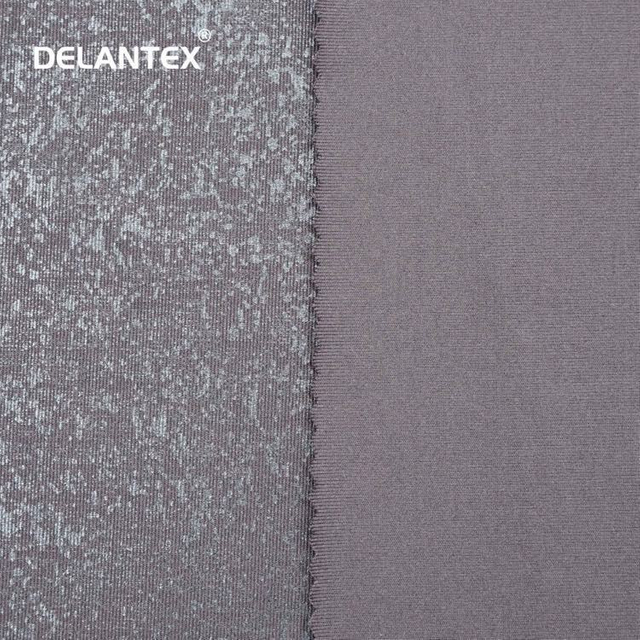 Delantex Lulu 4-Way Stretch Pullover Fabric Athletic Sportswear Swimwear Suitable Made Polyester Spandex Textile Free Sample