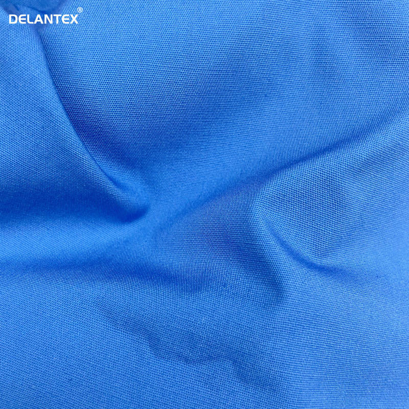 Delantex 30x30/110x60 Plain Knitted Poly Cotton Work Wear Uniform Fabric With Customized Color Free Sample