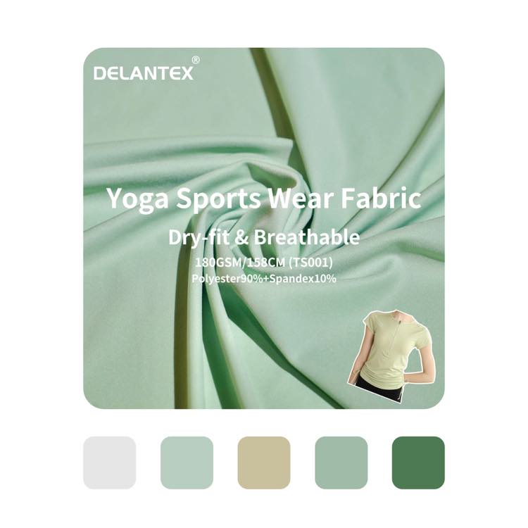 Delantex Most Popular Swimwear Fabric Nylon Spandex Fabric 4 Way Stretch Knitted Fabric