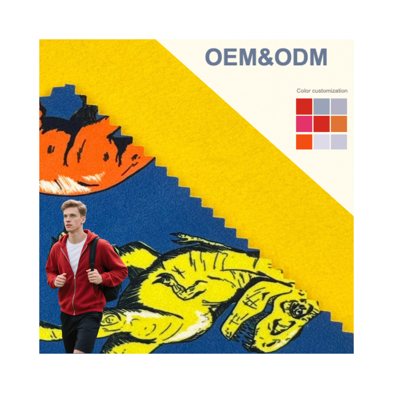 Delantex Woven Polar Fleece Fabric Printed Knitted Anti Pilling Polar Fleece Fabric Polyester Pile Fabric for Blanket