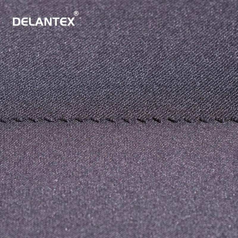 Delantex 130gsm 200gsm 250gsm Good Quality Spandex Knit Satin for Skin Collection 88% Polyester 12% Spandex Yoga Sports Fabric