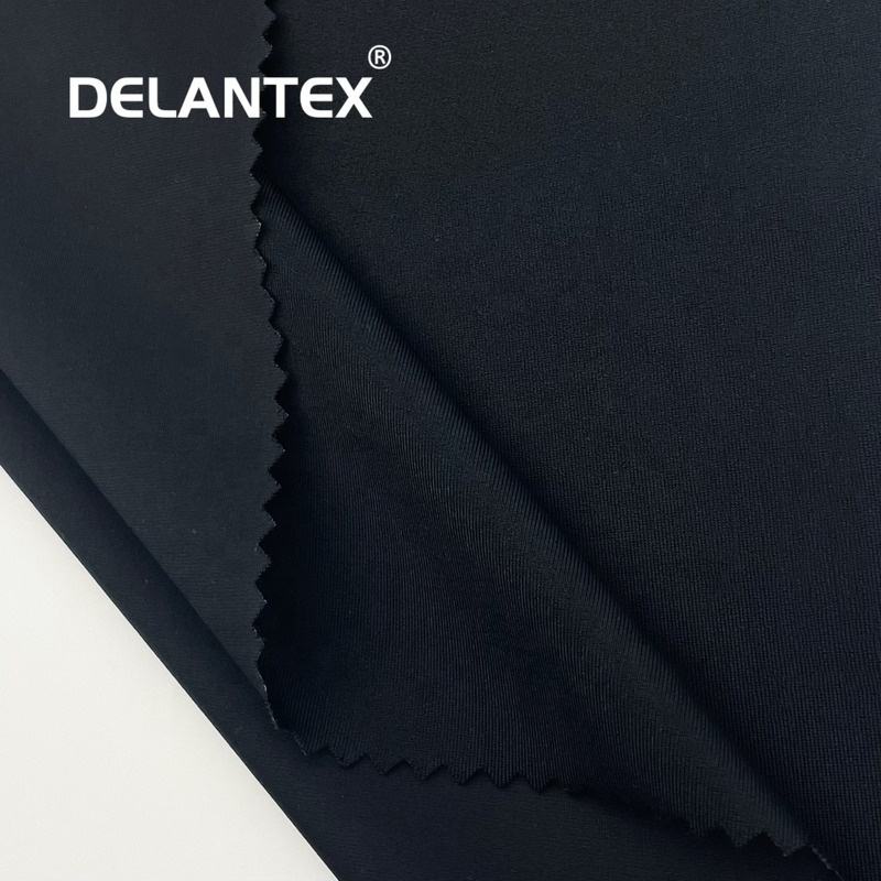 Delantex New Designer Stretch Fabric Knit 4 Way Stretch 80%Polyester 20%Spandex Fabric for Sports Wear Free Sample