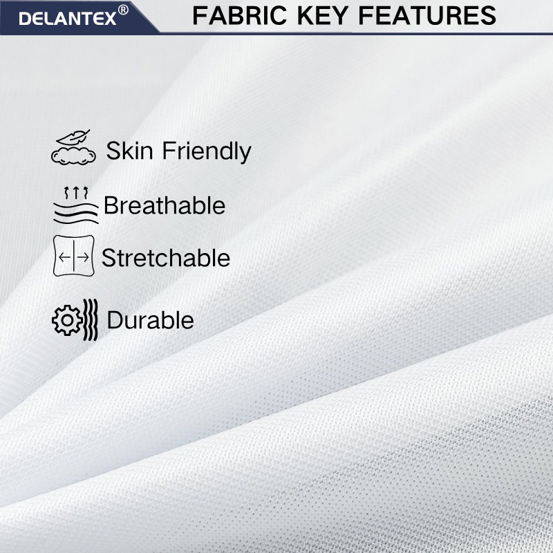 Delantex Flag and Banner Mesh Fabric Wholesale Customizable Specificattion 100% Polyester Sublimation Fabric