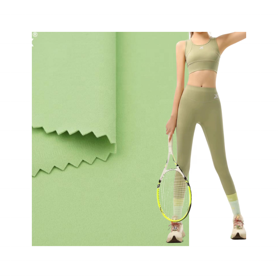 Delantex Biflex Nylon Tela Spandex Fabric Material Brushed Sports Wear Fabric for Clothing Lulu Legging