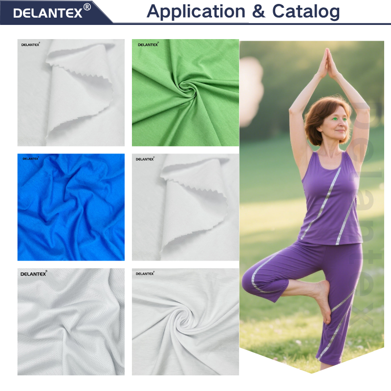 Delantex Factory Manufacturing Spandex Jersey Fabric for Customize Wholesale China Jersey Fabric