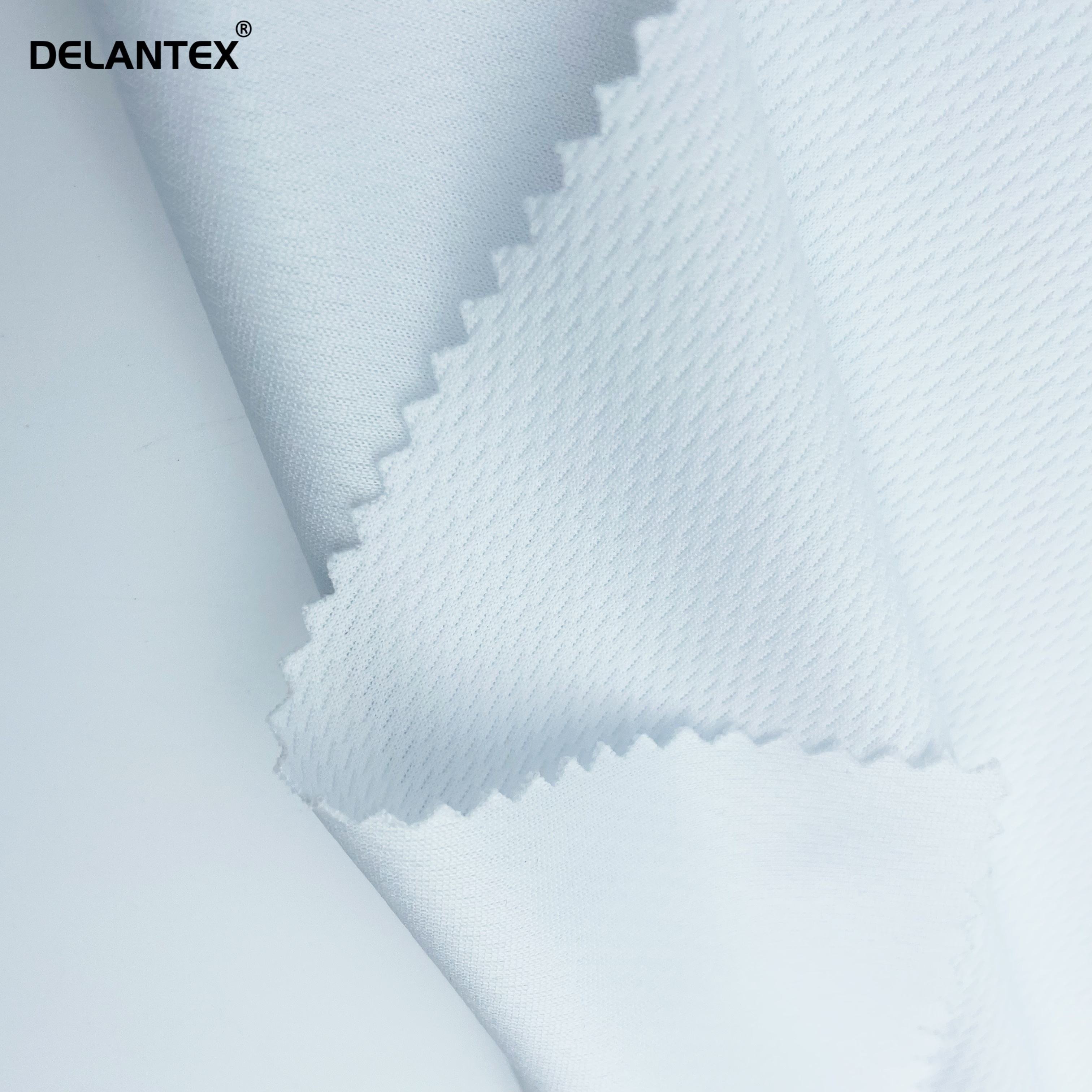 Plain Dyed Garment Polyester Knitted White Breathable Mesh Material Fabric Free Sample