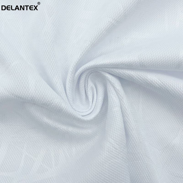DTY 75D 100% Polyester Embossed Jersey Mesh Fabric Beautiful Lining for Outdoor Garments Diapers Girls' Clothing Free Sample