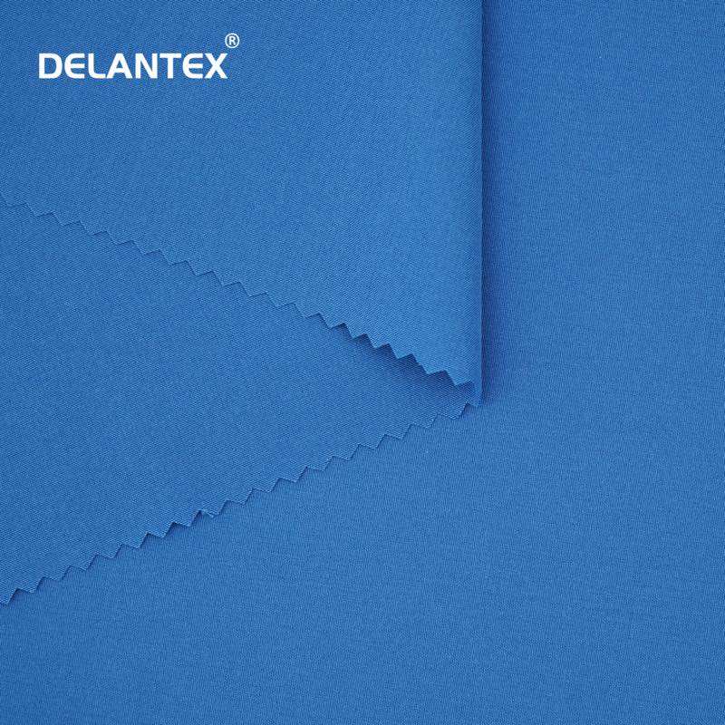 Delantex 4-Way Stretch Polyester Spandex Fabric for Sportswear Breathable and Waterproof Scrubs Fabric for Uniform Shirts Pants