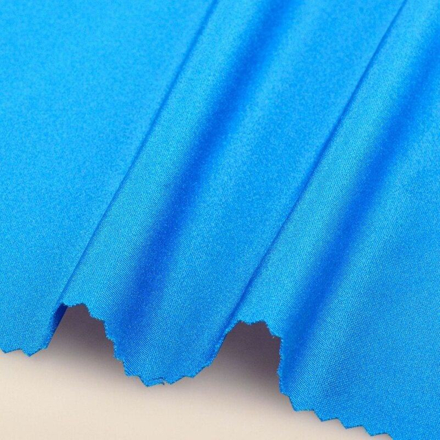 Crystal Satin Stretch Shiny Polyester Jersey Fabric for Swimsuit Dance Wear Free Sample