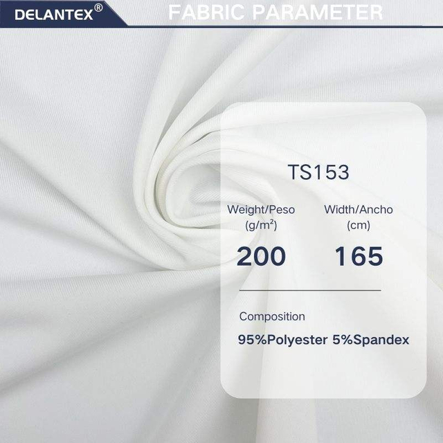 Delantex Skin Friendly Polyester Ice Silk Fabric Sunscreen Clothing and Mask Material 200 Gsm Pollydex Fabric for Sublimation