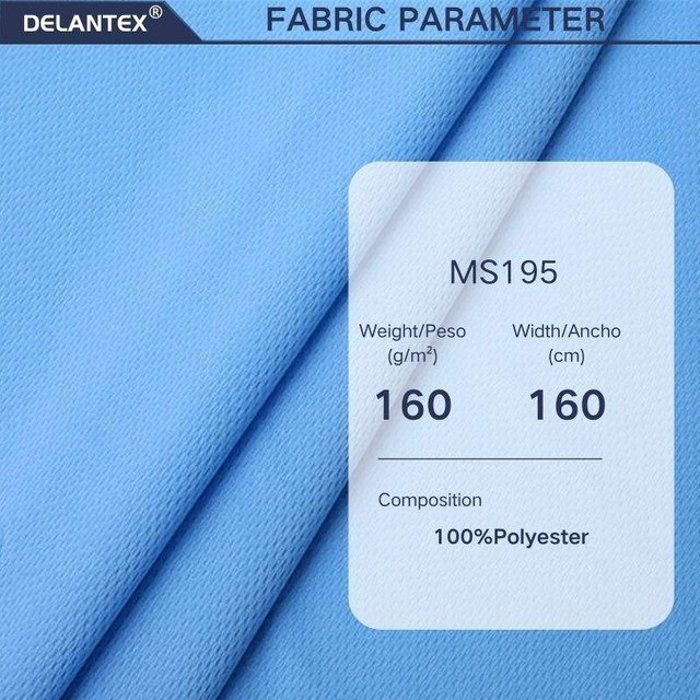 Delantex 100% Polyester 75D 160gsm Moisture Wicking Bird Eye Mesh Fabric for Men's Sportswear for Football Outdoor Garments