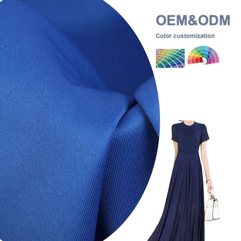 Delantex Polyester Spandex Interlock Knit Cationic Melange Air Layer Spacer Scuba Stretch Healthty Fabric for Sportswear Hoodie