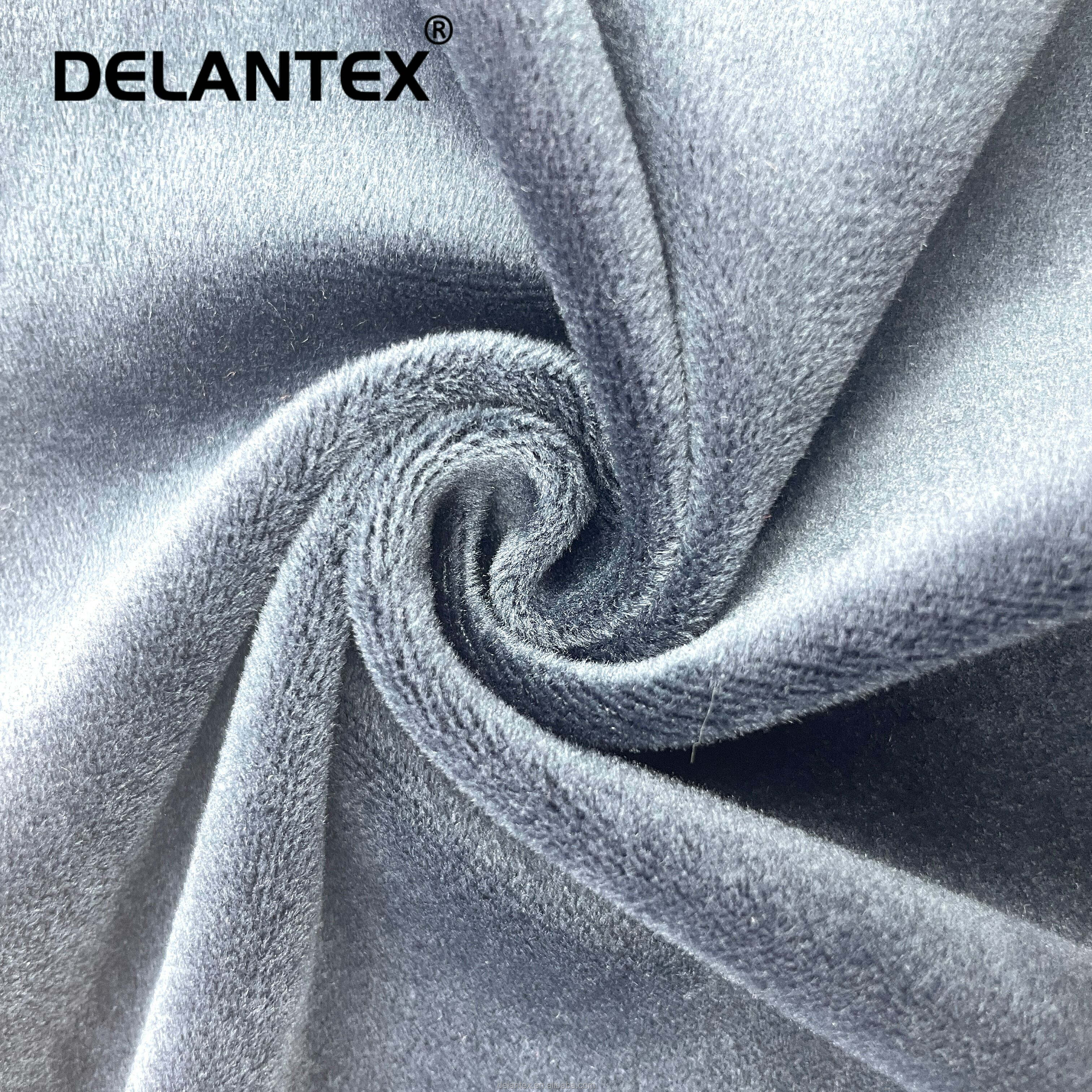 Delantex China Wholesale Super Soft High Quality Velvet Fabric for Garment