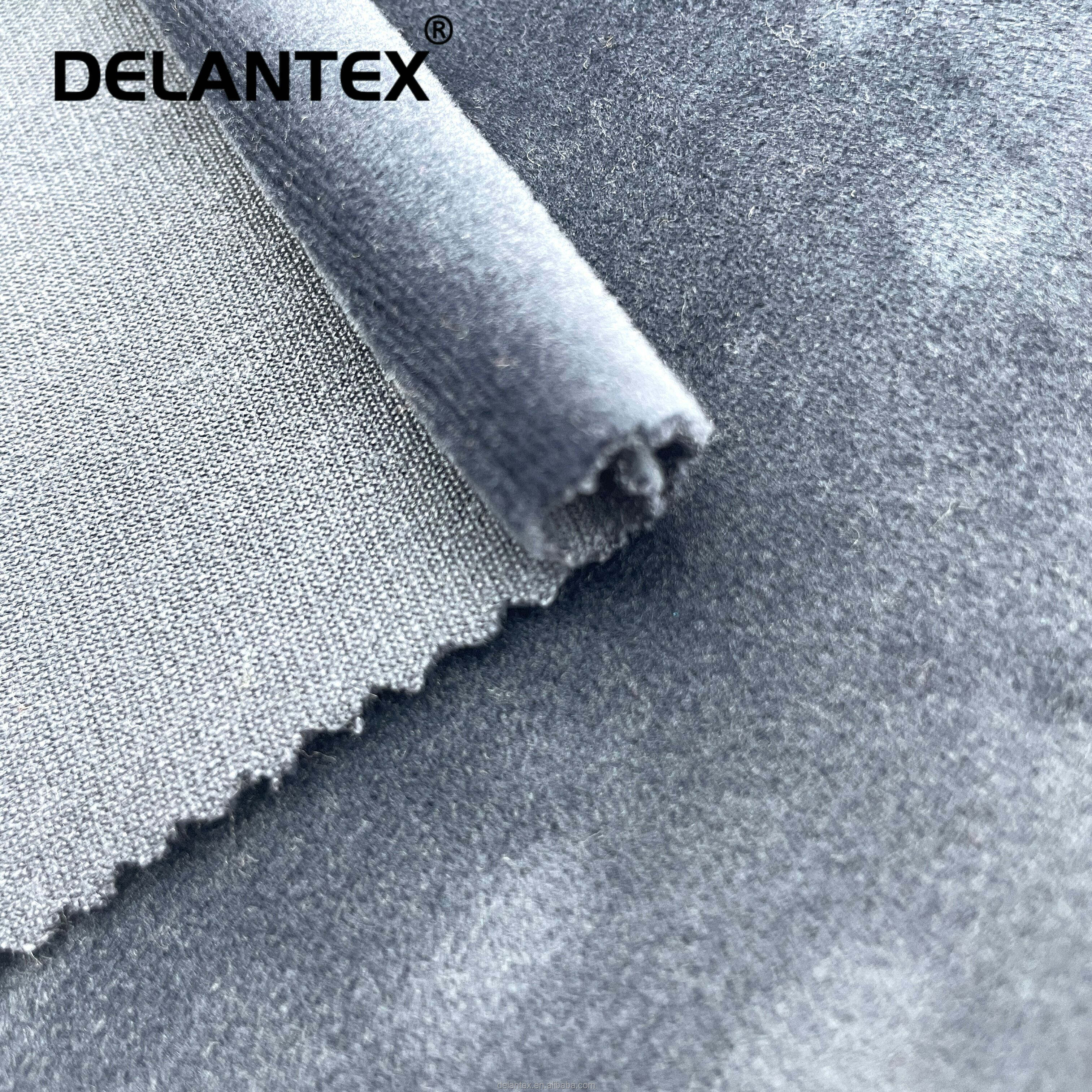 Delantex China Wholesale Super Soft High Quality Velvet Fabric for Garment