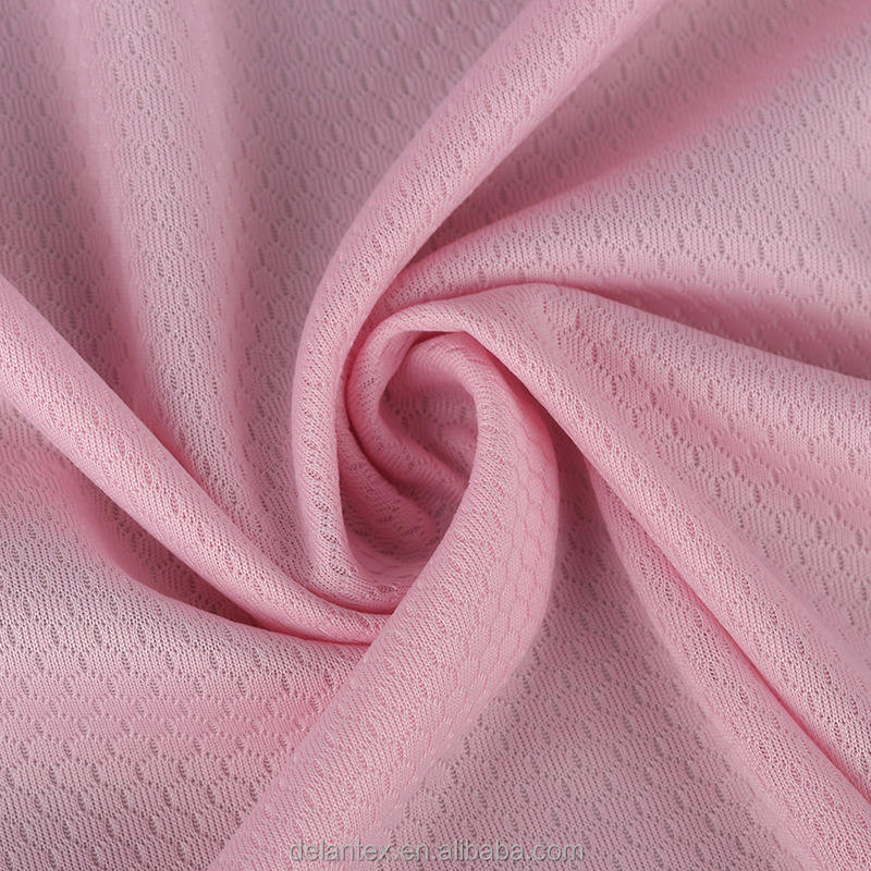 Delantex 100%Polyester Football Mesh Fabric-Sportswear Breathable Quick-Dry Soccerjersey Fabric for Sweatshirts