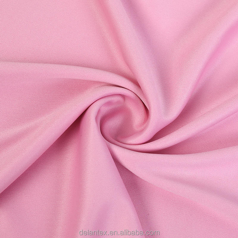 100% Polyester Micro Fiber Interlock Fabric for Sports T Shirt 140GSM 160cm