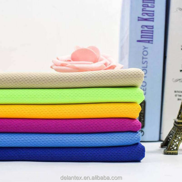 100%T Birds Eye Mesh Knitted Fabric for Garment 150GSM