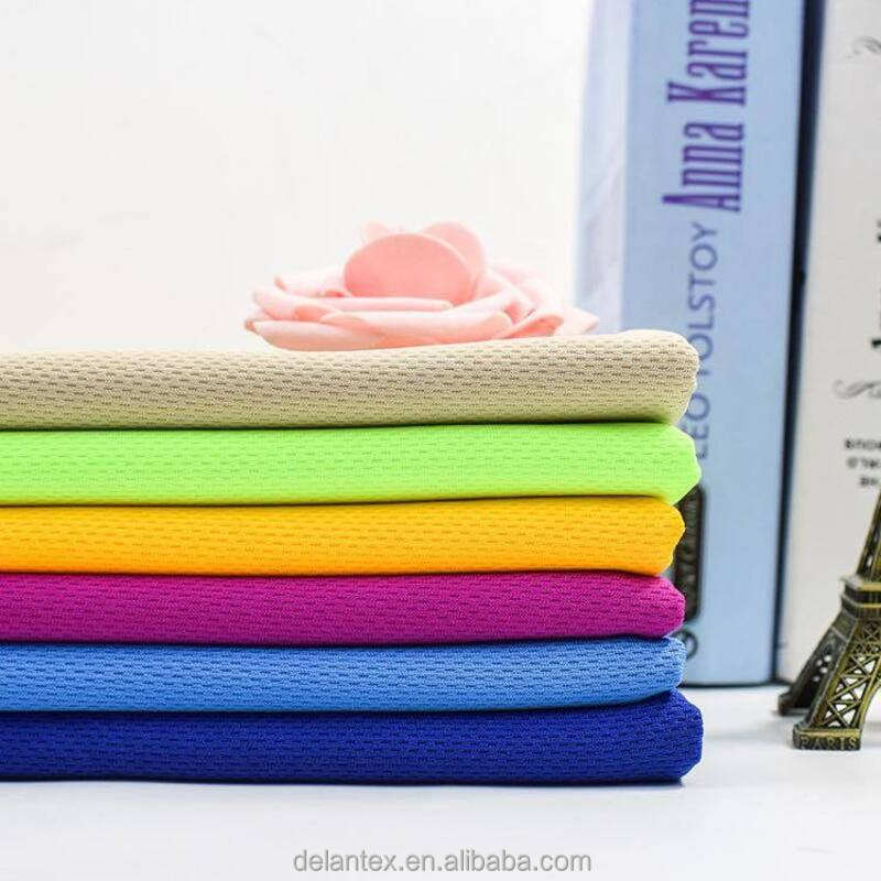 100%T Birds Eye Mesh Knitted Fabric for Garment 150GSM