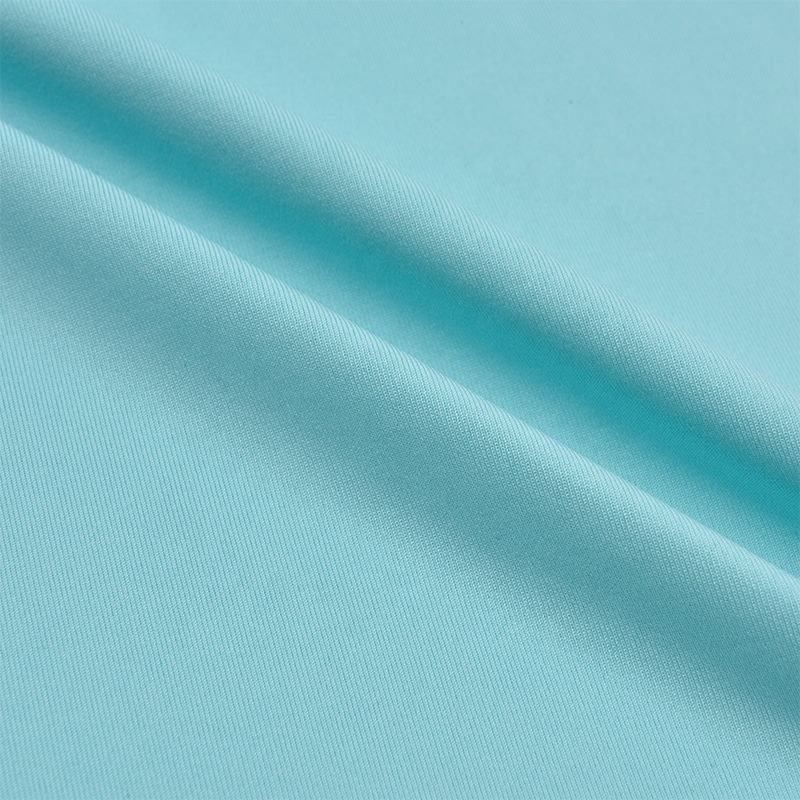 93 Polyester 7 Spandex Elastane Fabric Elastane Single Jersey Wicking Fabric T-Shirt Fabric