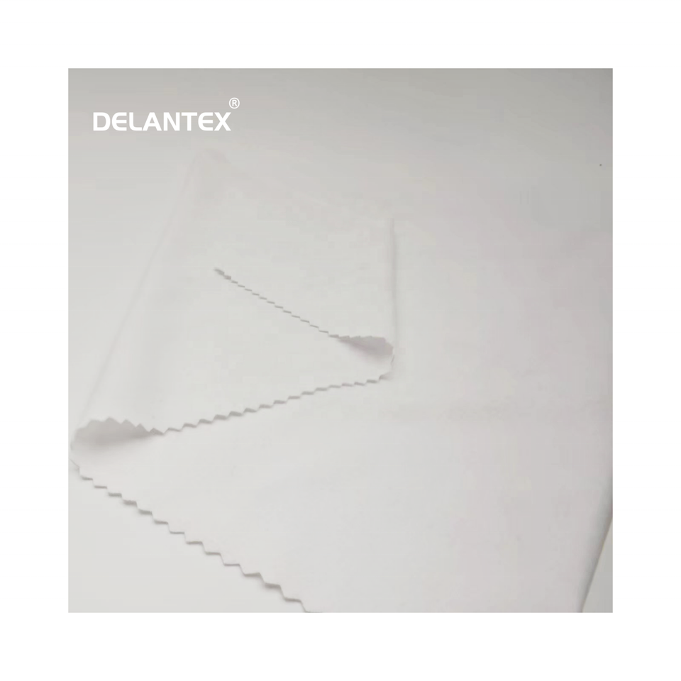 Delantex Cheap Price Anti-Static Tricot Sportswear Telas Single Jersey Fabric 2 Sides Brushed
