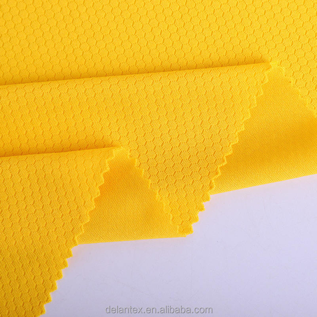 Football Jersey Honeycomb Mesh Fabric