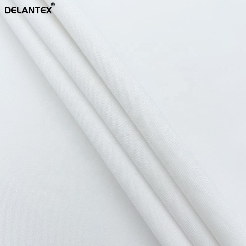 Delantex Medium Weight 280GSM Semi-dull Poly Spandex Interlock Fabric for Durable Yoga Leggings