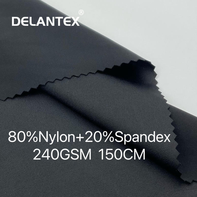 Delantex Spandex Stretch Jersey Fabric Micro Nylon Spandex Fabric