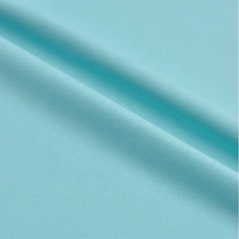 Delantex Single Jersey Kint Quick Dry 95%Polyester 5%Spandex Fabric for T-Shirt