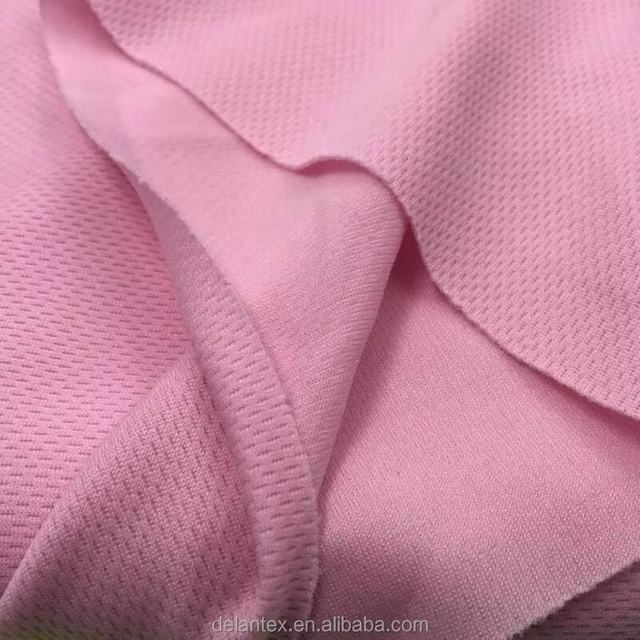 Delantex Polyester Light Weight Soccer Jersey Mesh Fabric