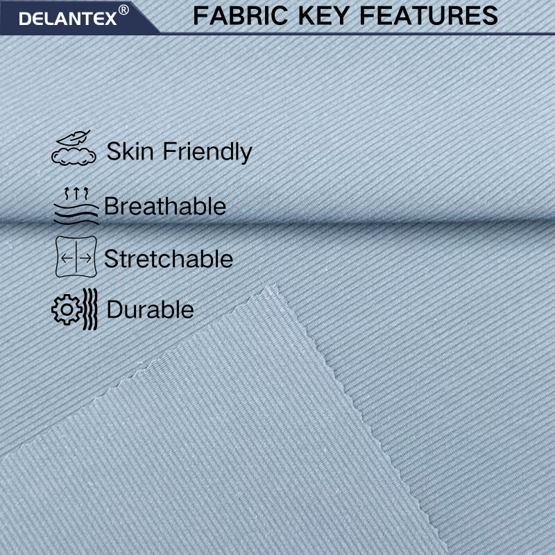 Delantex Fabric Made of High Elasticity Nylon Material 153cm 145gsm