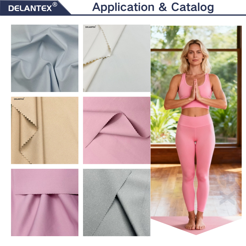 Delantex Nylon Spandex Fabric 4 Way Stretch 140cm 150gsm