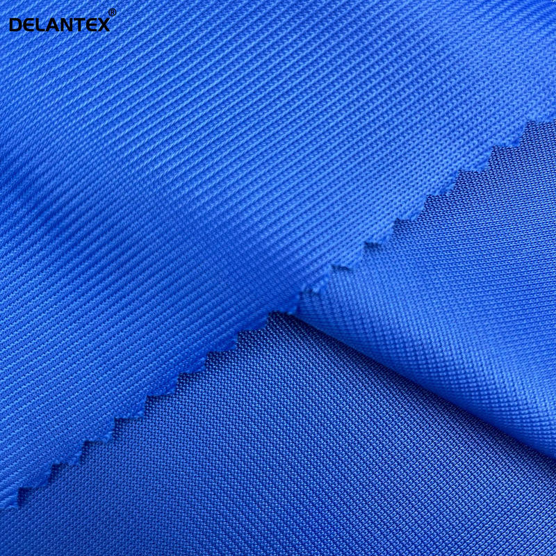 Delantex High Quality 100% Polyester Tricot Lining Fabric Single 110gsm Fabric
