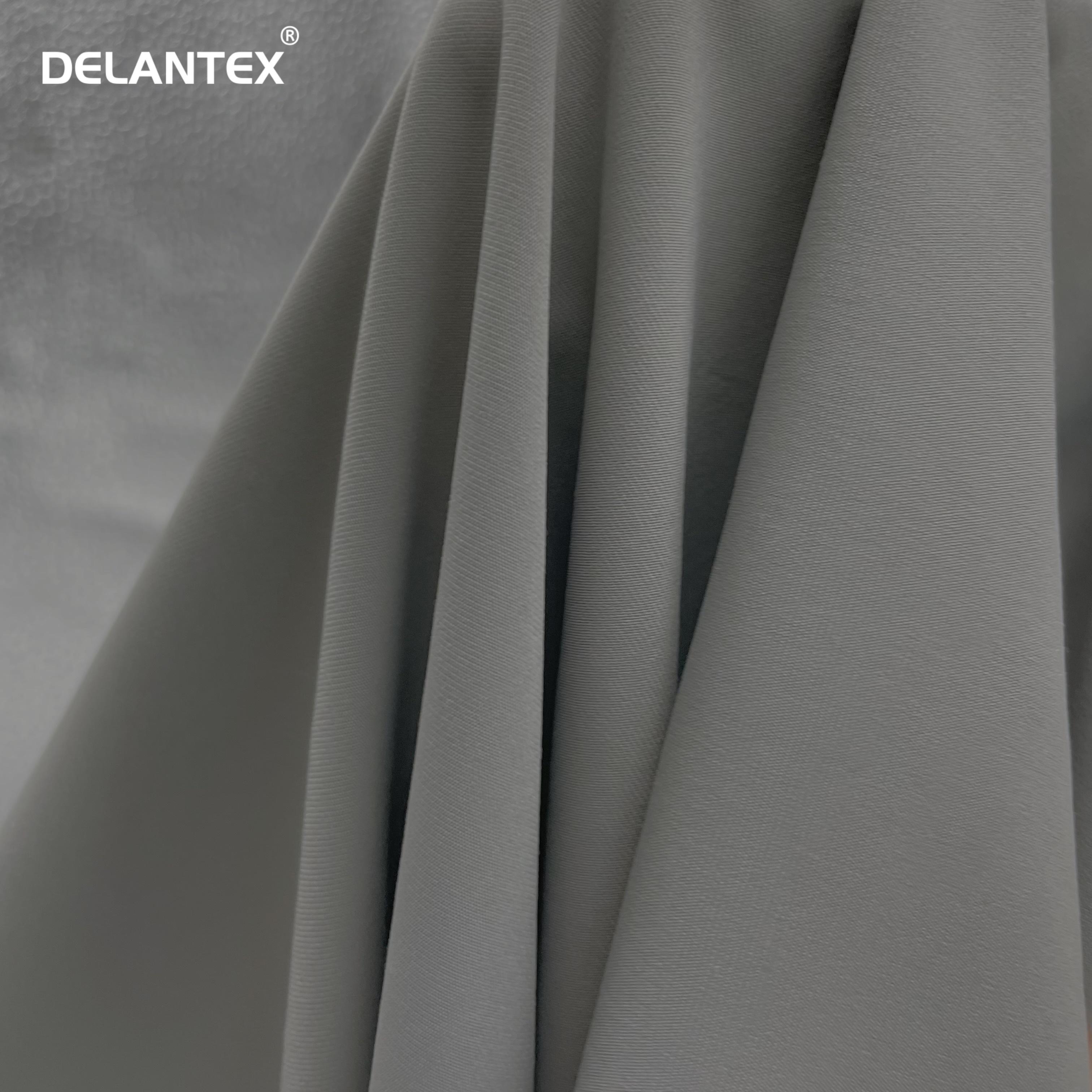 Delantex High Quality Breathable 87% Nylon 13% Sqpandex Stretch Fabric for Activewear