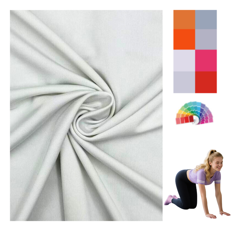 Delantex Wholesale 153cm 230gsm China Shrinkproof Yoga Jersey Fabric