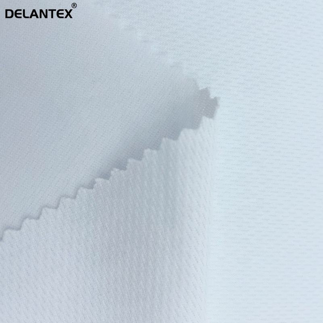 Delantex Bird Eye 100% Polyester Sportswear T-Shirt Fabric Quick-dry Repellent for Outdoor Garment for Girls