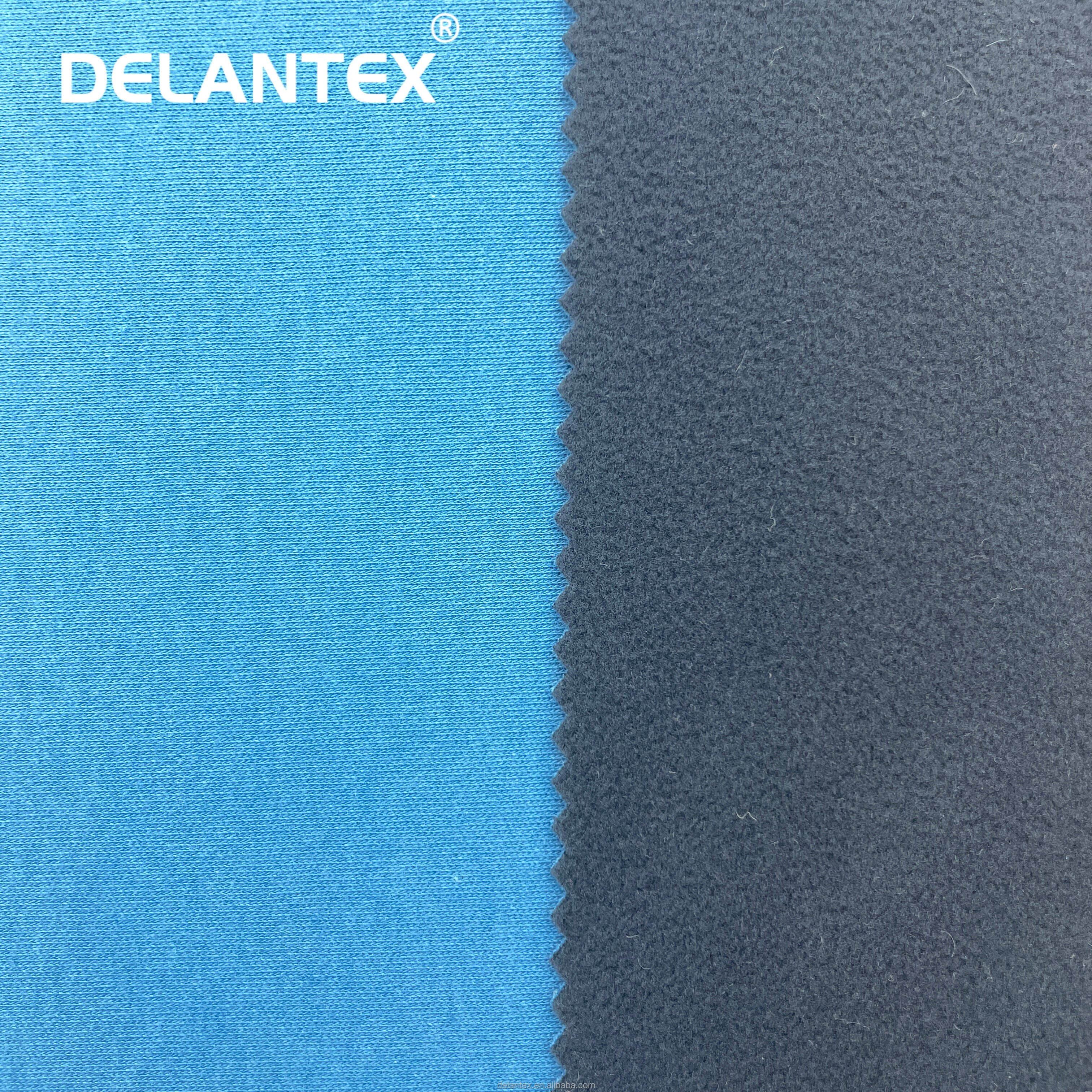 Delantex 320GSM 150CM Polyester 3 Layer Bonded Fabric for Winter Outdoor Jackets