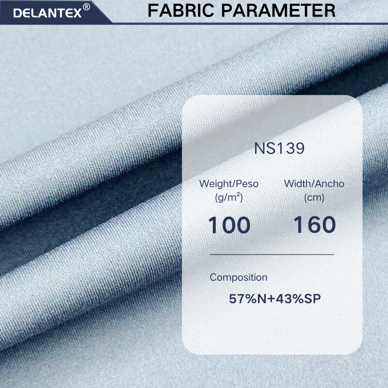 Delantex 160cm 100gsm High Elasticity Yoga Clothing Fabric Chinese Professional Manufacturers
