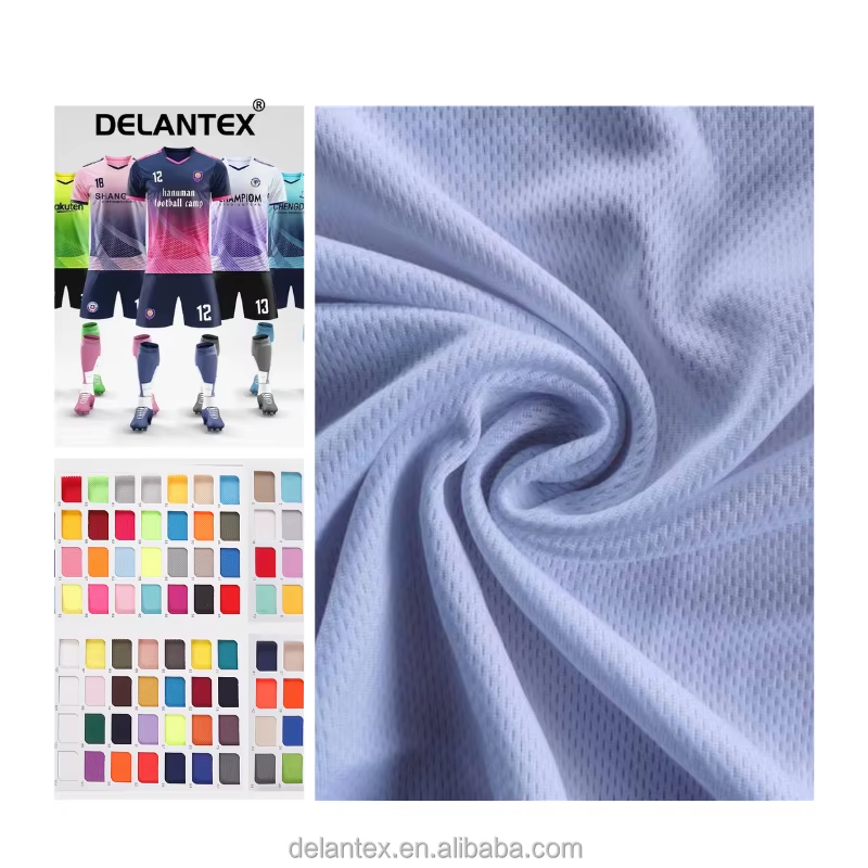 Delantex Bird Eye Mesh Fabric White for Sublimation