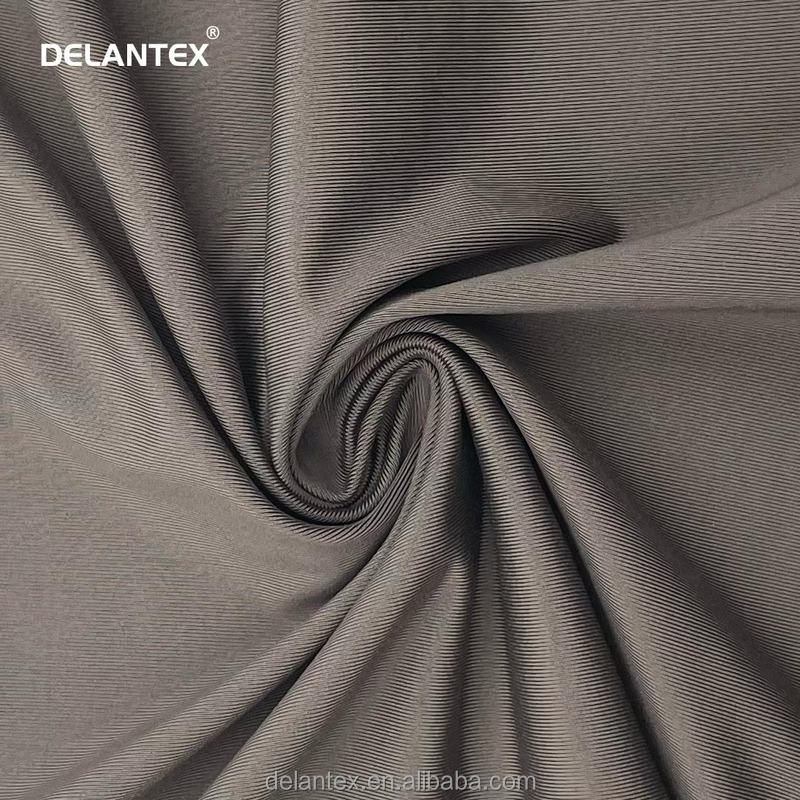 Delantex Spandex Nylon Fabric Knitted Good Quality Sportswear Good Stretch Fabric