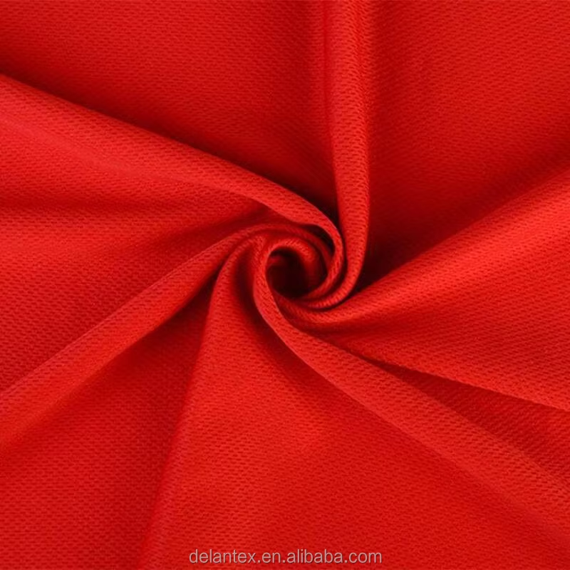 Delantex 100 Polyester Fa-Ke Mesh Brid Eye Fabric 220GSM 160cm