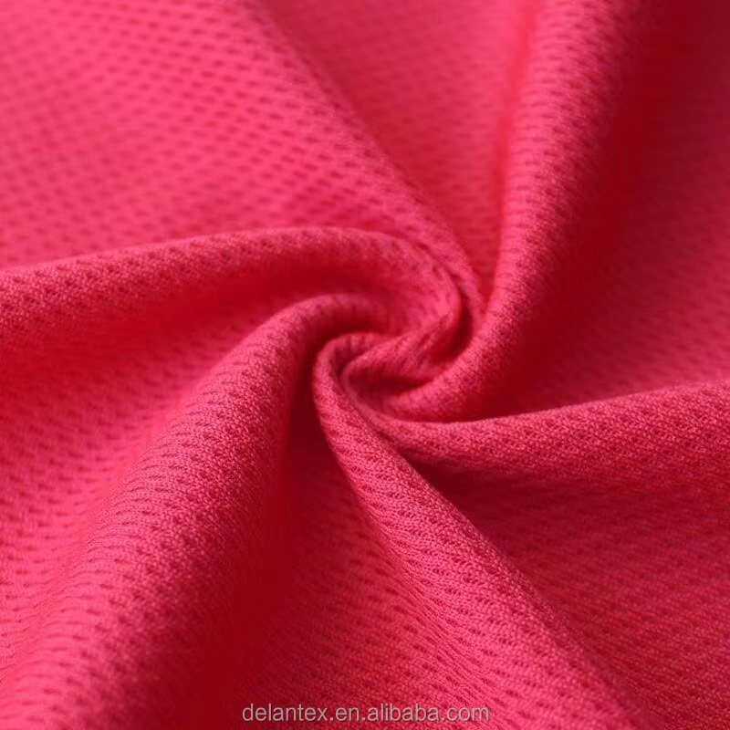 Delantex 100 Polyester Fa-Ke Mesh Brid Eye Fabric 160GSM 160cm