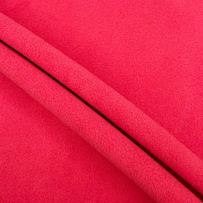 Custom Fabric Manufacturerd Color Quick Dry Windproof Stretch Bonded Polar Fleece Fabric Wholesale